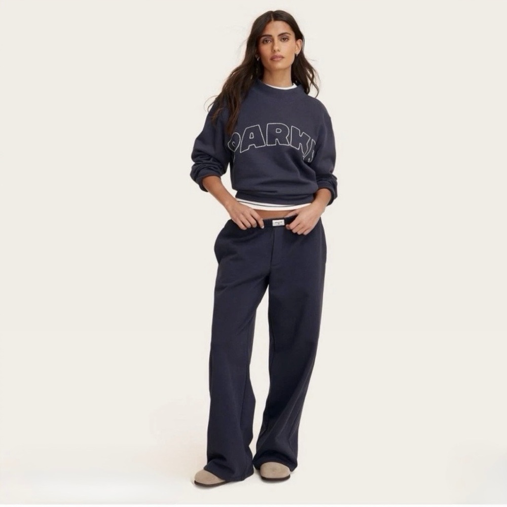 Parke x Target Limited Collab Navy Blue High-Rise Boxer Sweatpants Size 1X NWT